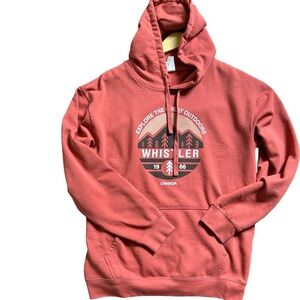 Whistler Canada Explore The Great Outdoors Hoodie Sweatshirt Unisex M